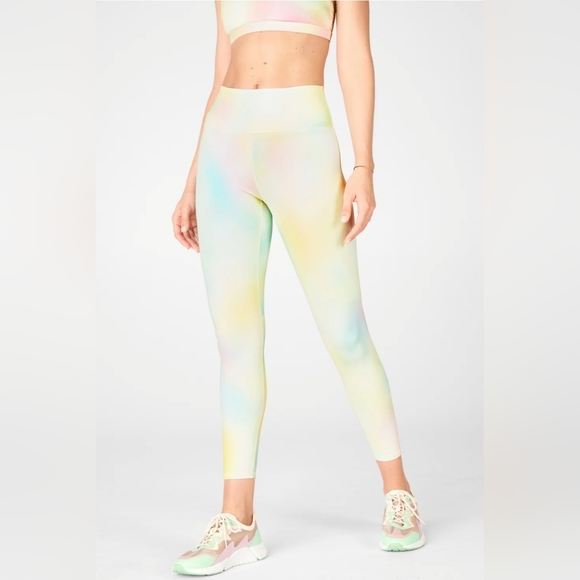 FABLETICS - COLORFUL BOOST POWERHOLD HIGH-WAISTED 7/8 LEGGING NWT - Picture 2 of 4